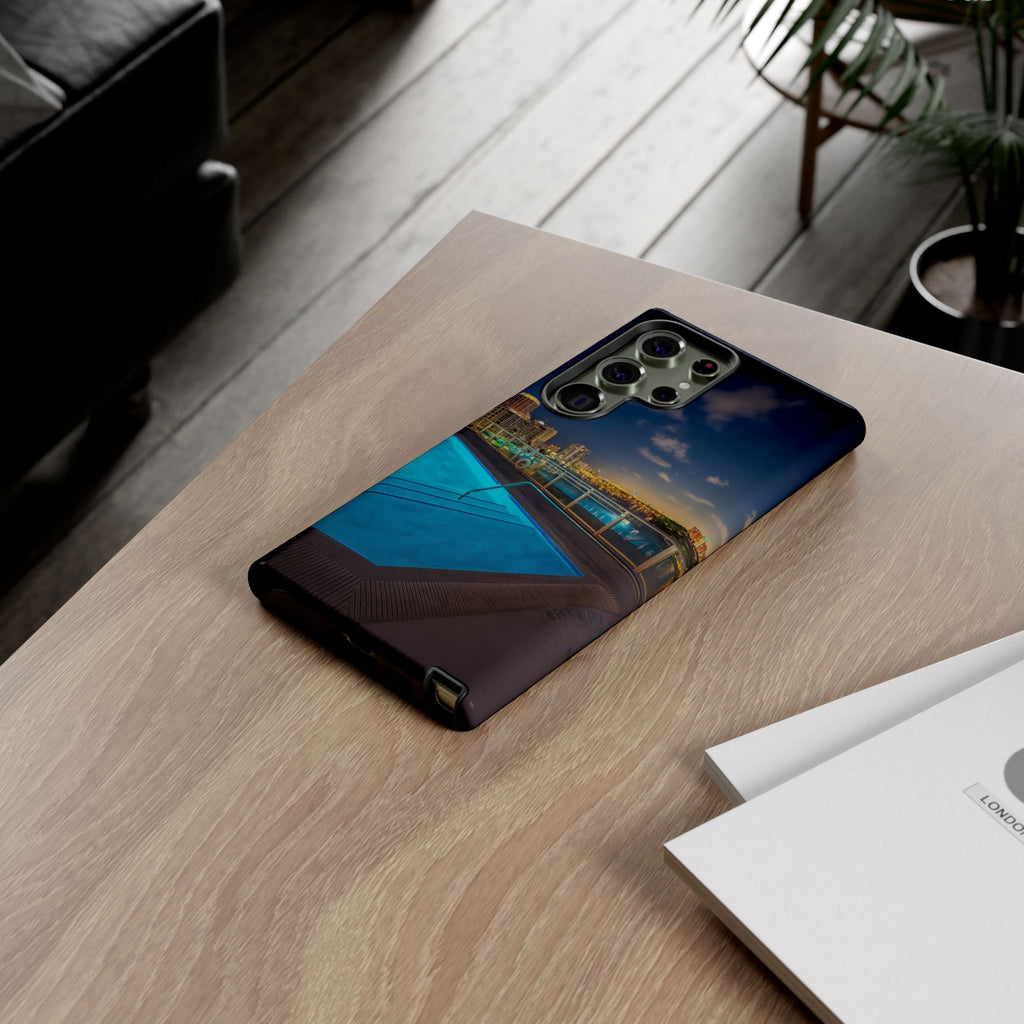 "Skyline Reflections" – Printed Phone Case