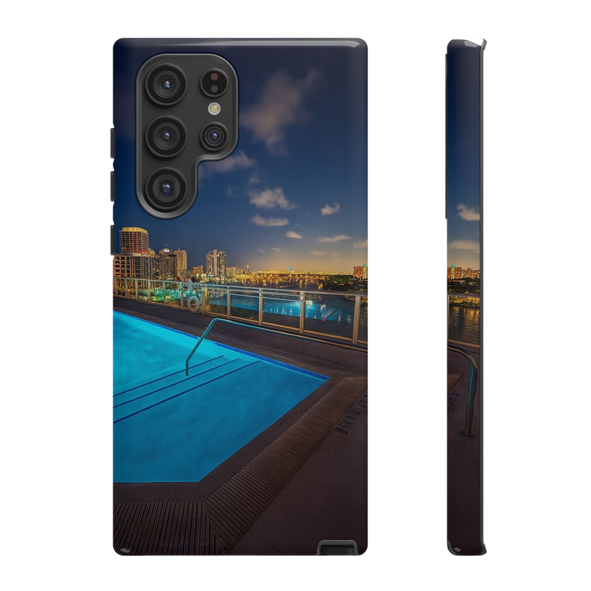 "Skyline Reflections" – Printed Phone Case