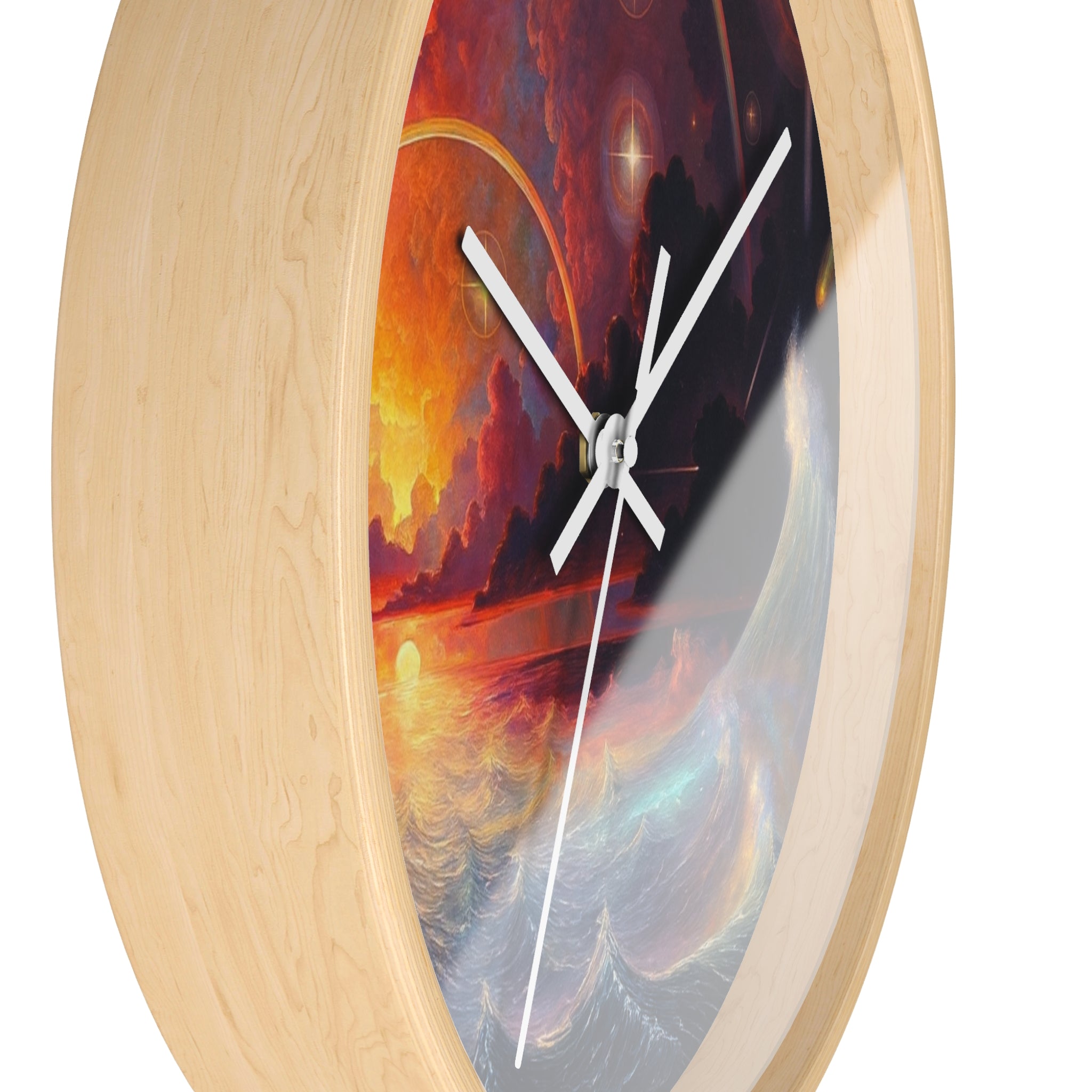 "Celestial Tides" – Art Wall Clock