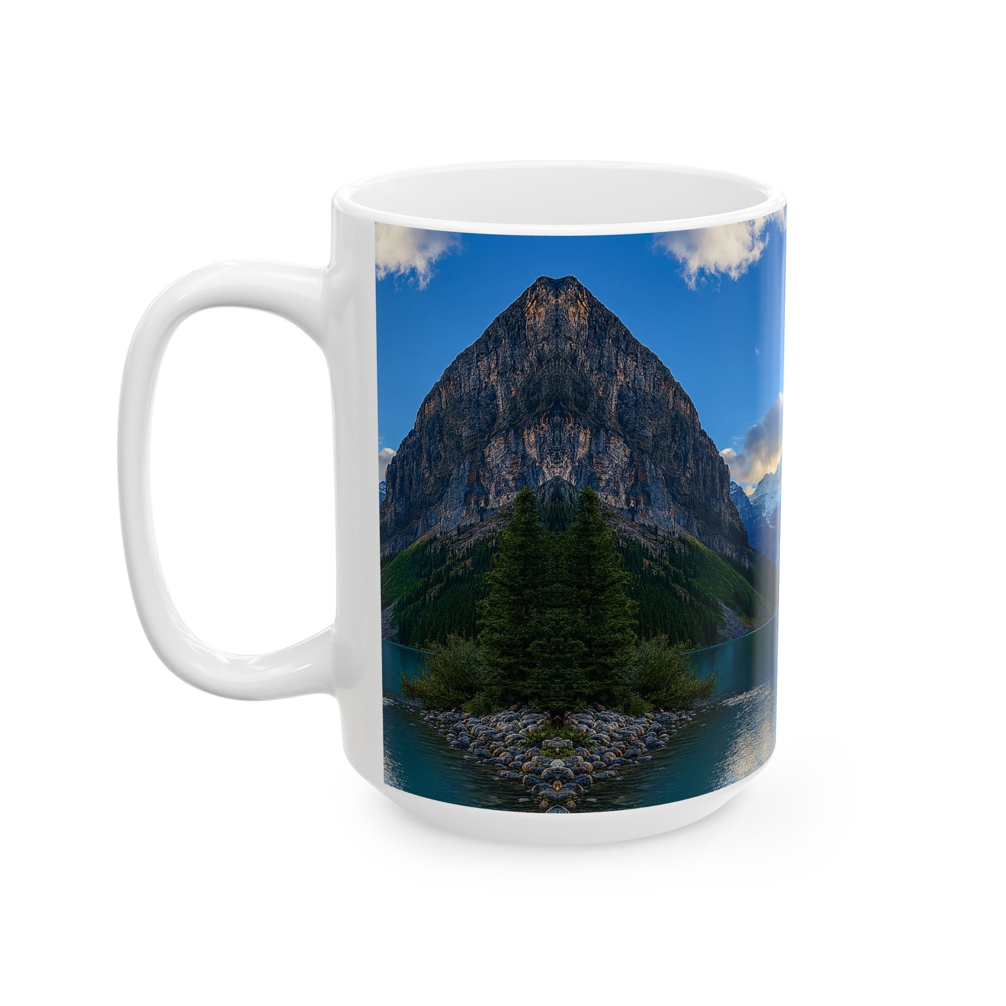 "Glacial Serenity" – Ceramic Mug