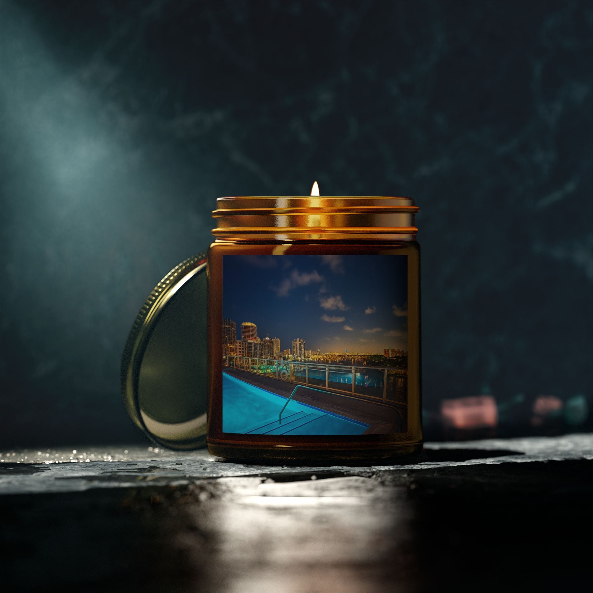 "Skyline Reflections" - Drift Candle