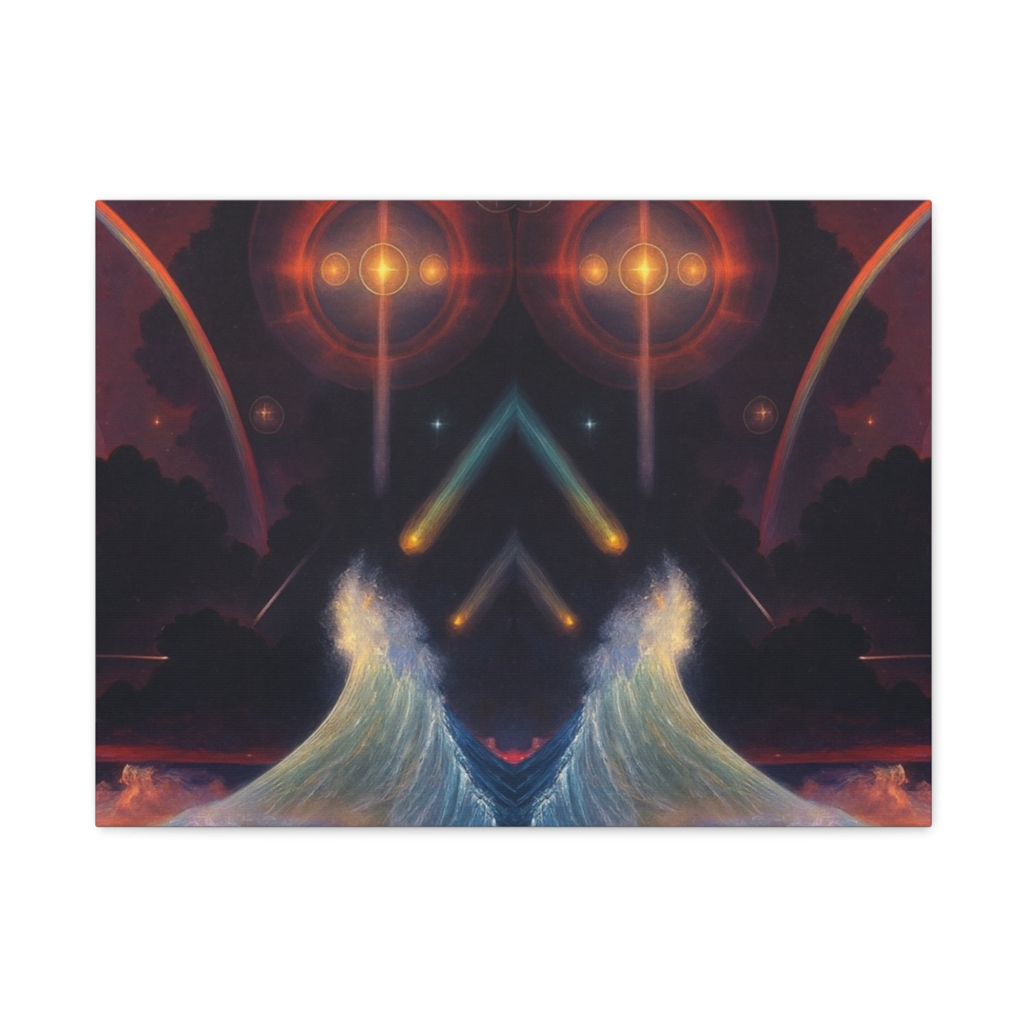 "Celestial Tides" – Gallery Canvas Print