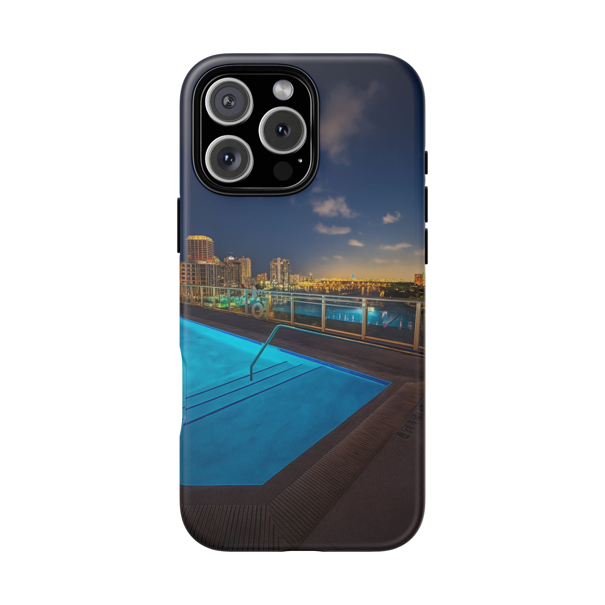 "Skyline Reflections" – Printed Phone Case