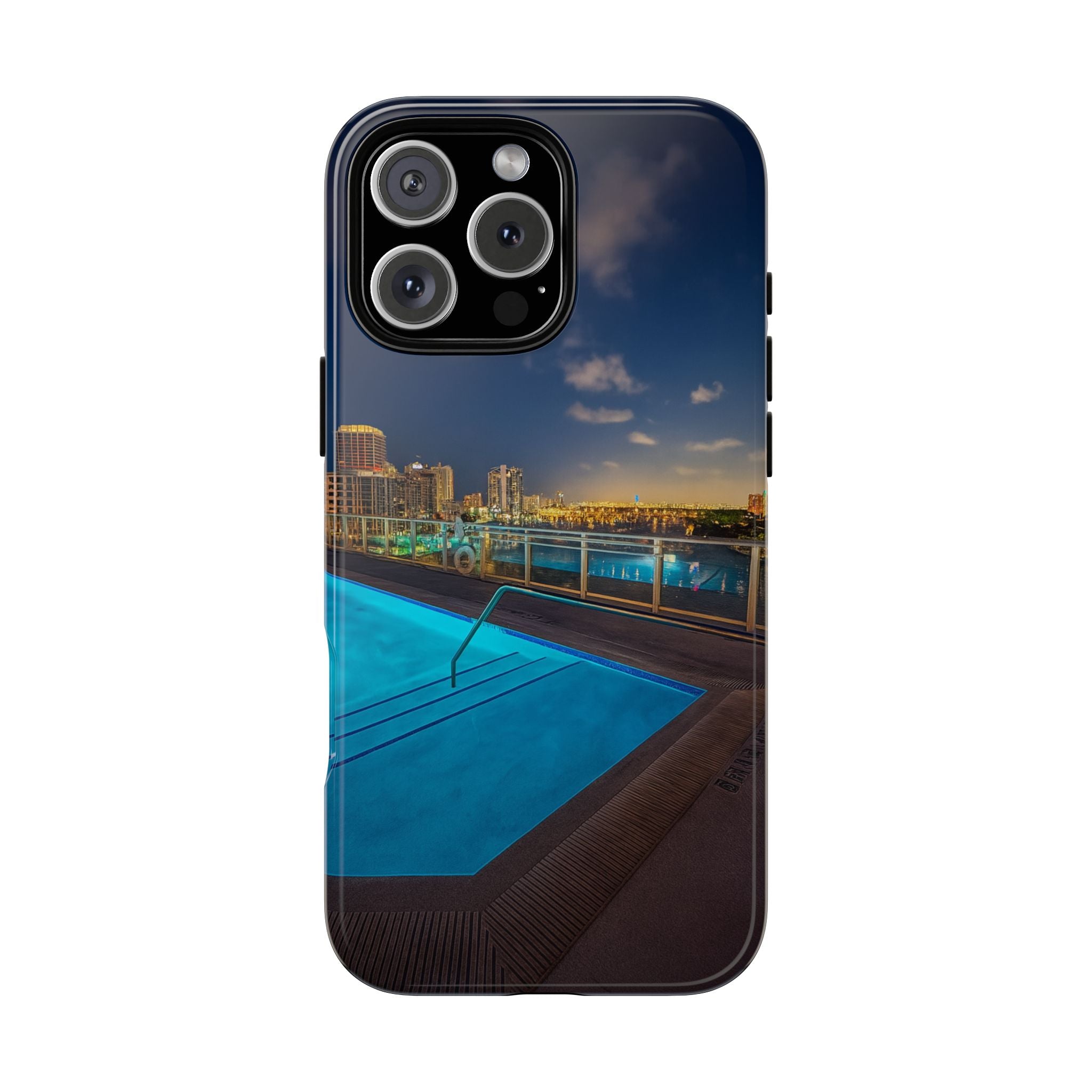 "Skyline Reflections" – Printed Phone Case
