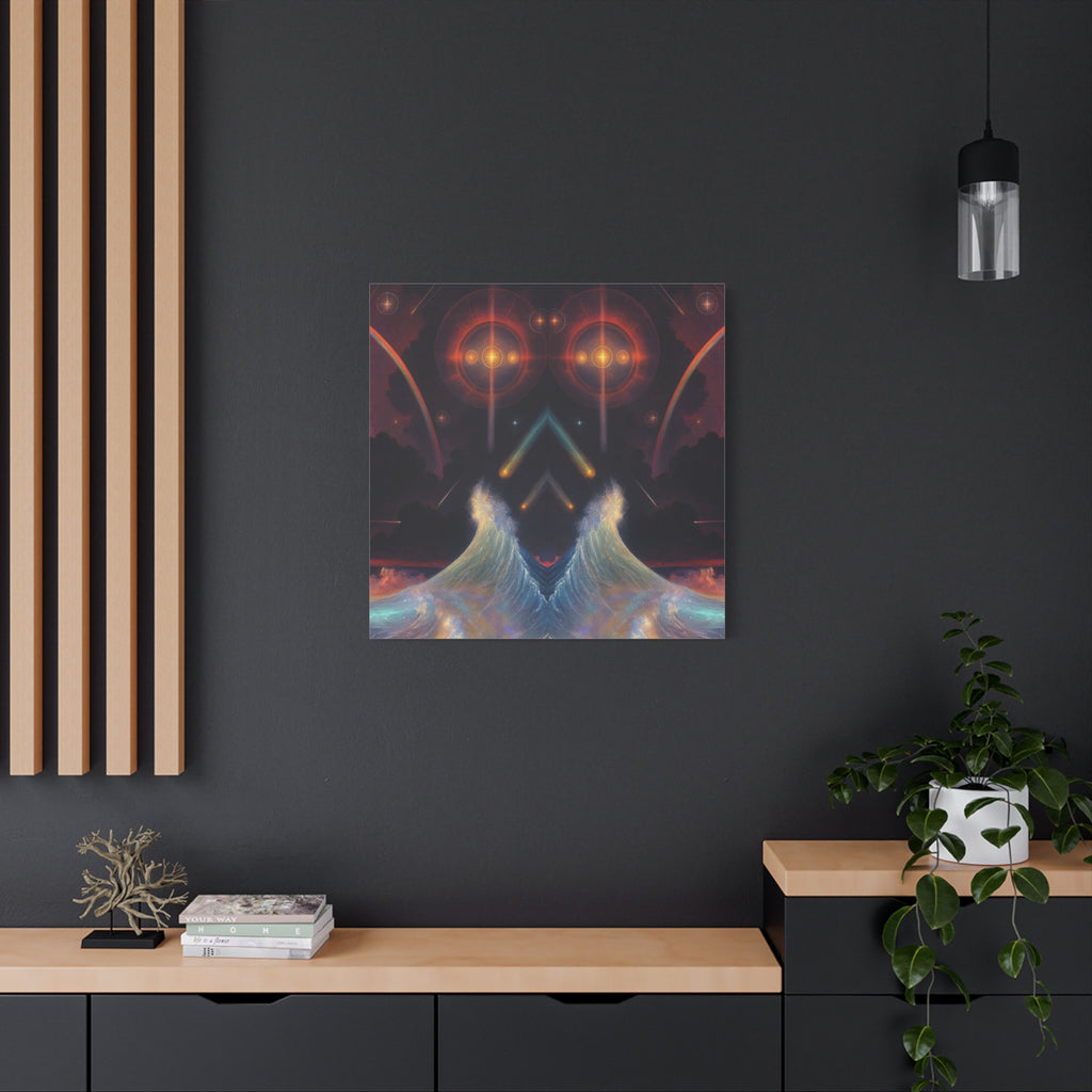 "Celestial Tides" – Gallery Canvas Print
