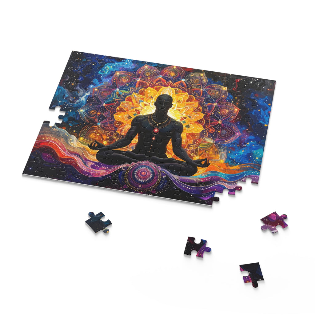 Cosmic Meditation: Chakra Awakening, Mandala of Spiritual Emergence -  L'Art Puzzle