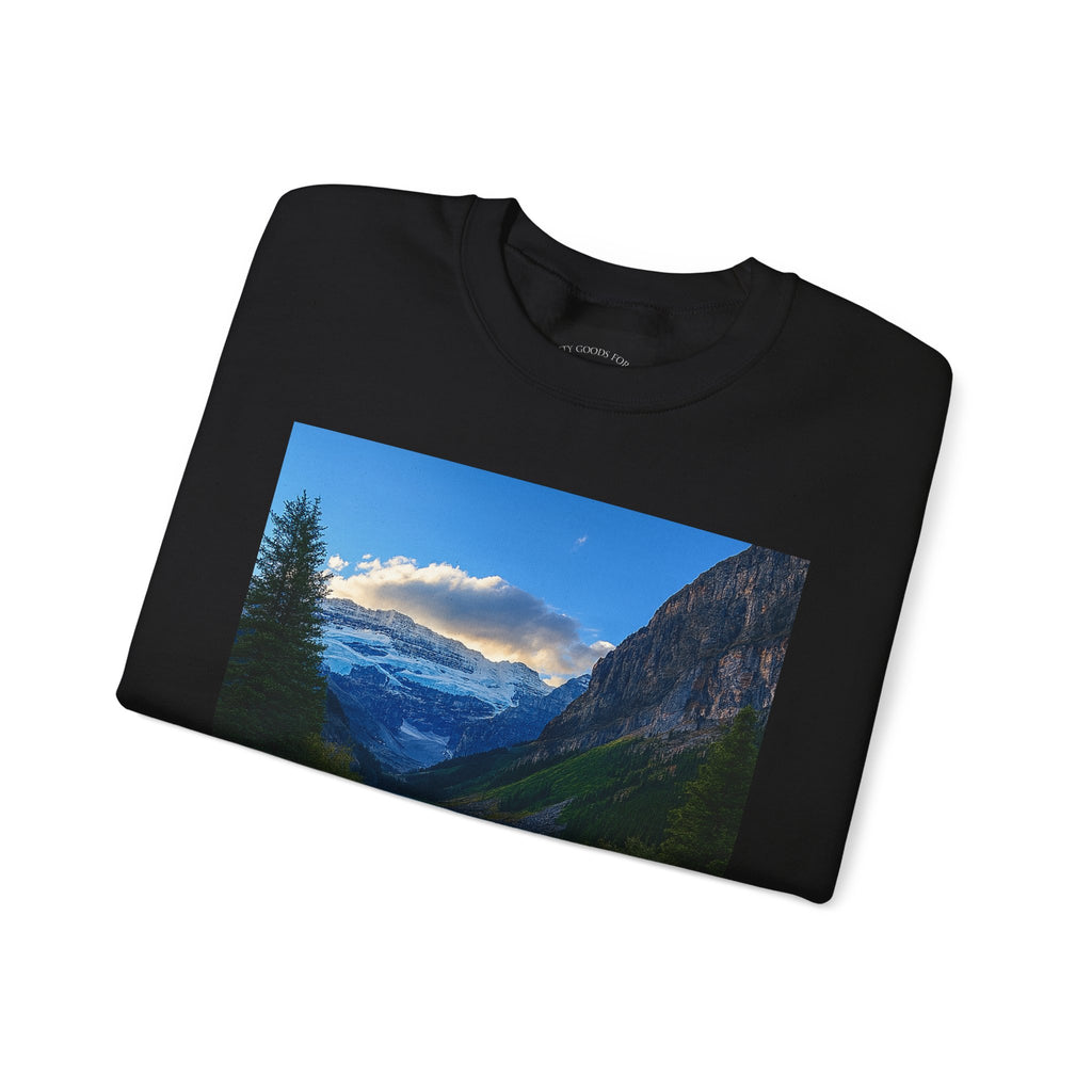 "Glacial Serenity" – Alpine Calm Crewneck