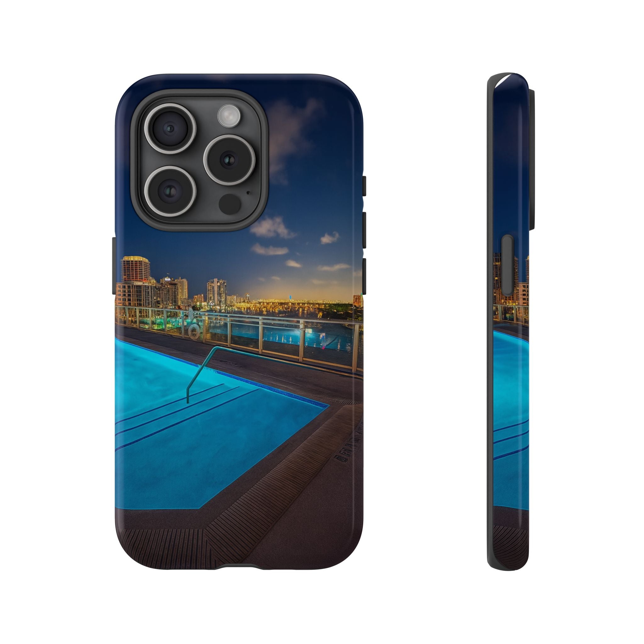 "Skyline Reflections" – Printed Phone Case