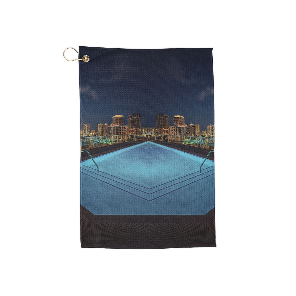 "Skyline Reflections" – Golf Towel