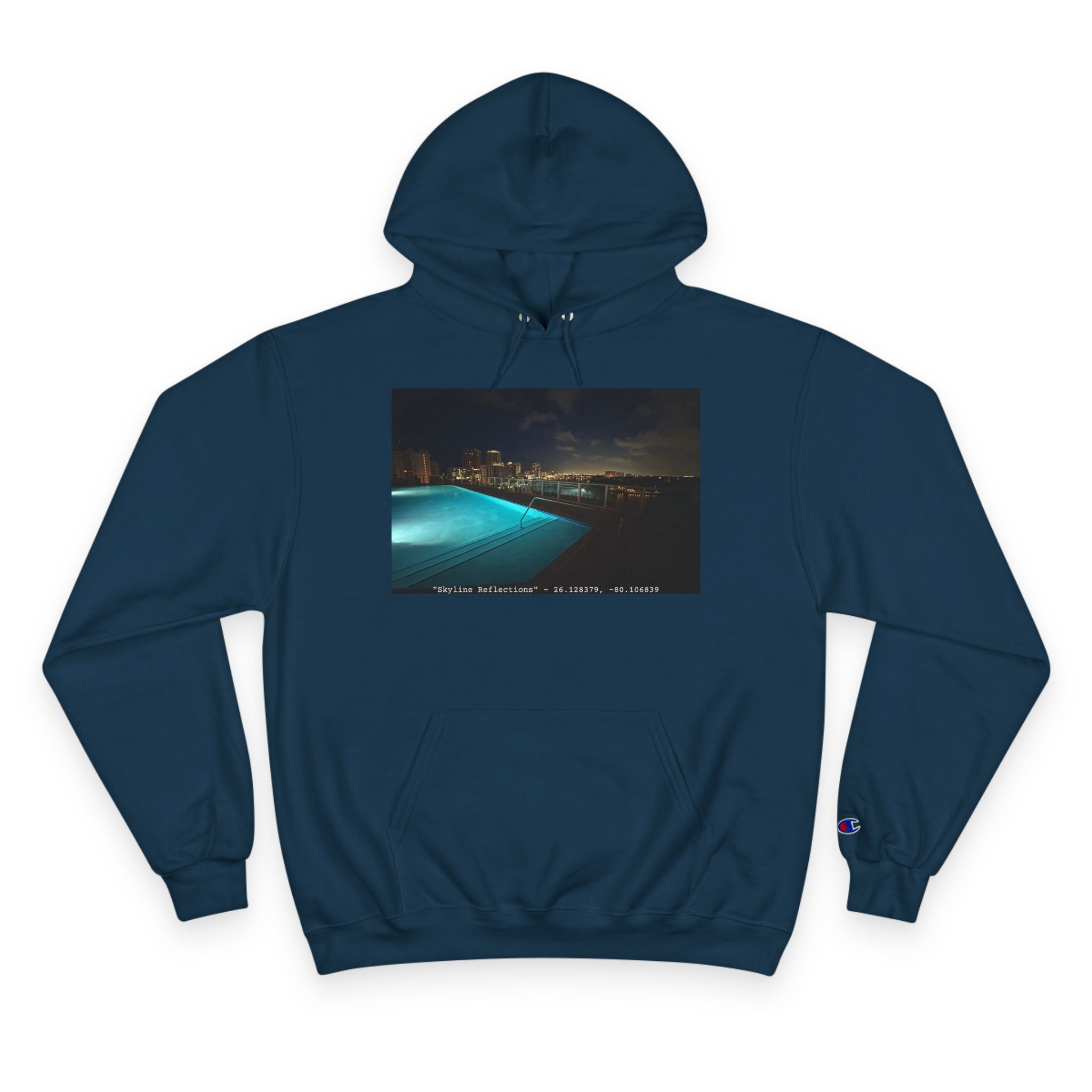 "Skyline Reflections" – Champion Edition Hoodie