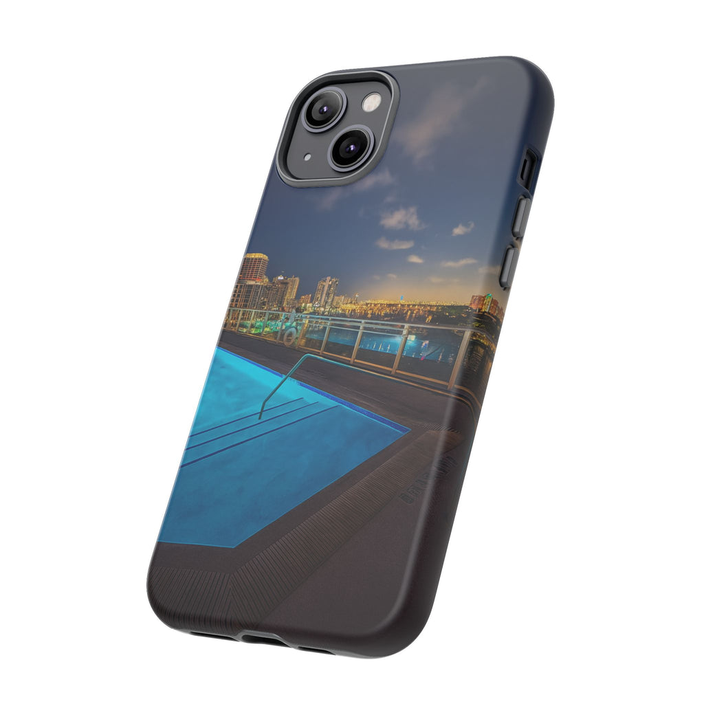 "Skyline Reflections" – Printed Phone Case
