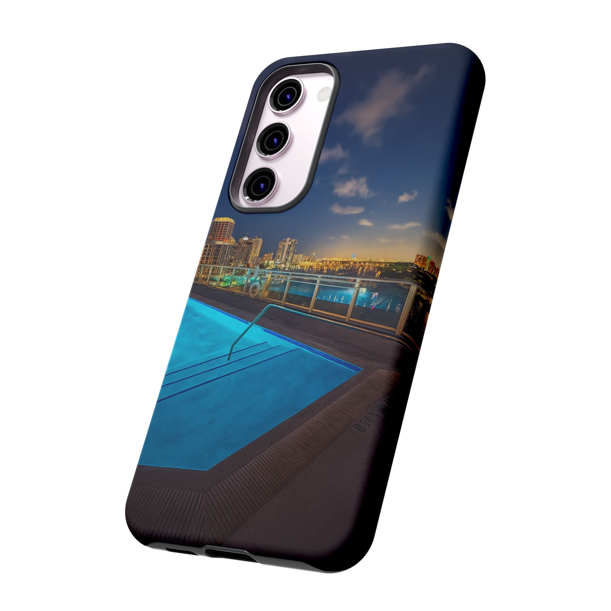 "Skyline Reflections" – Printed Phone Case