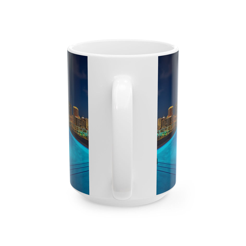"Skyline Reflections" – Ceramic Mug