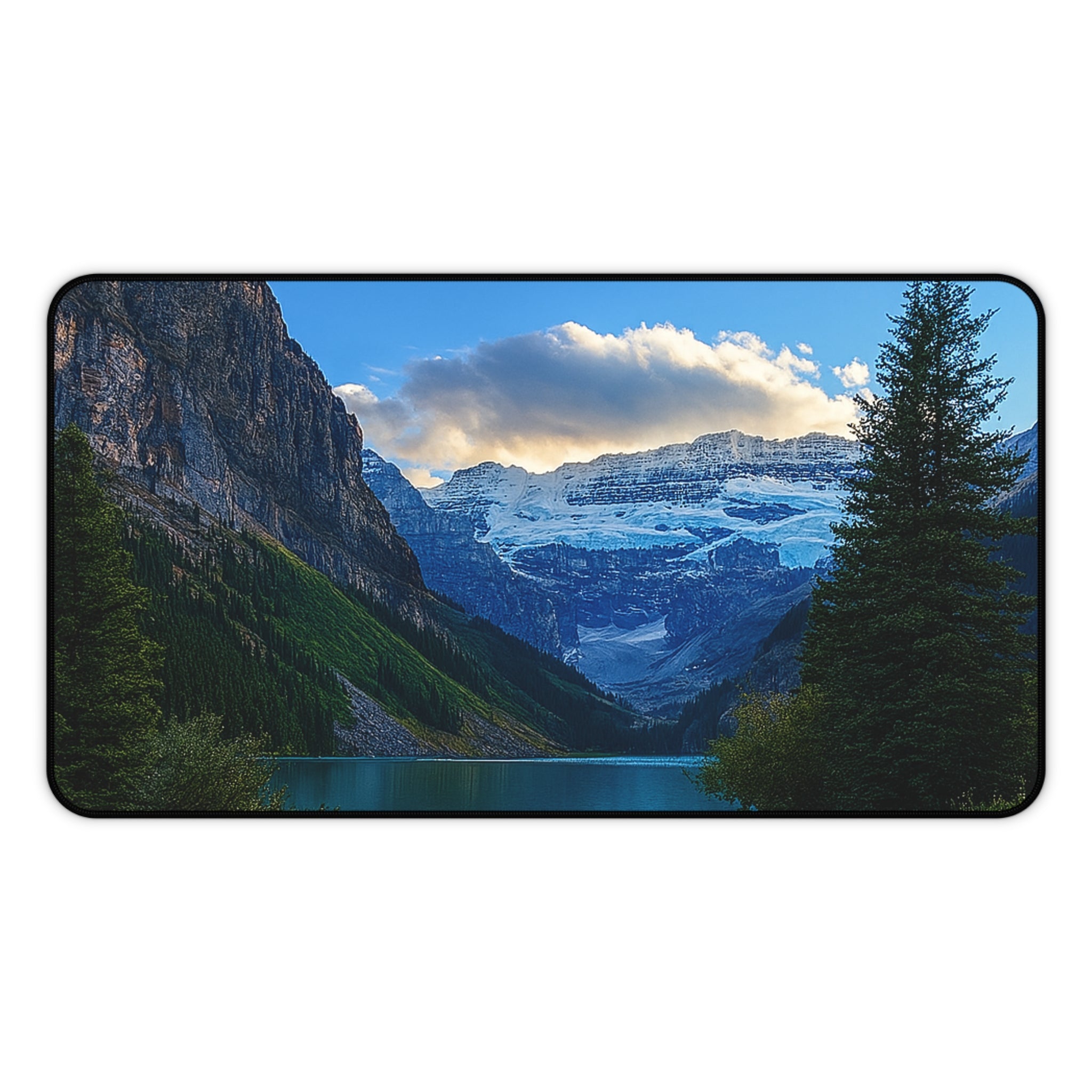"Glacial Serenity" – Premium Desk Mat