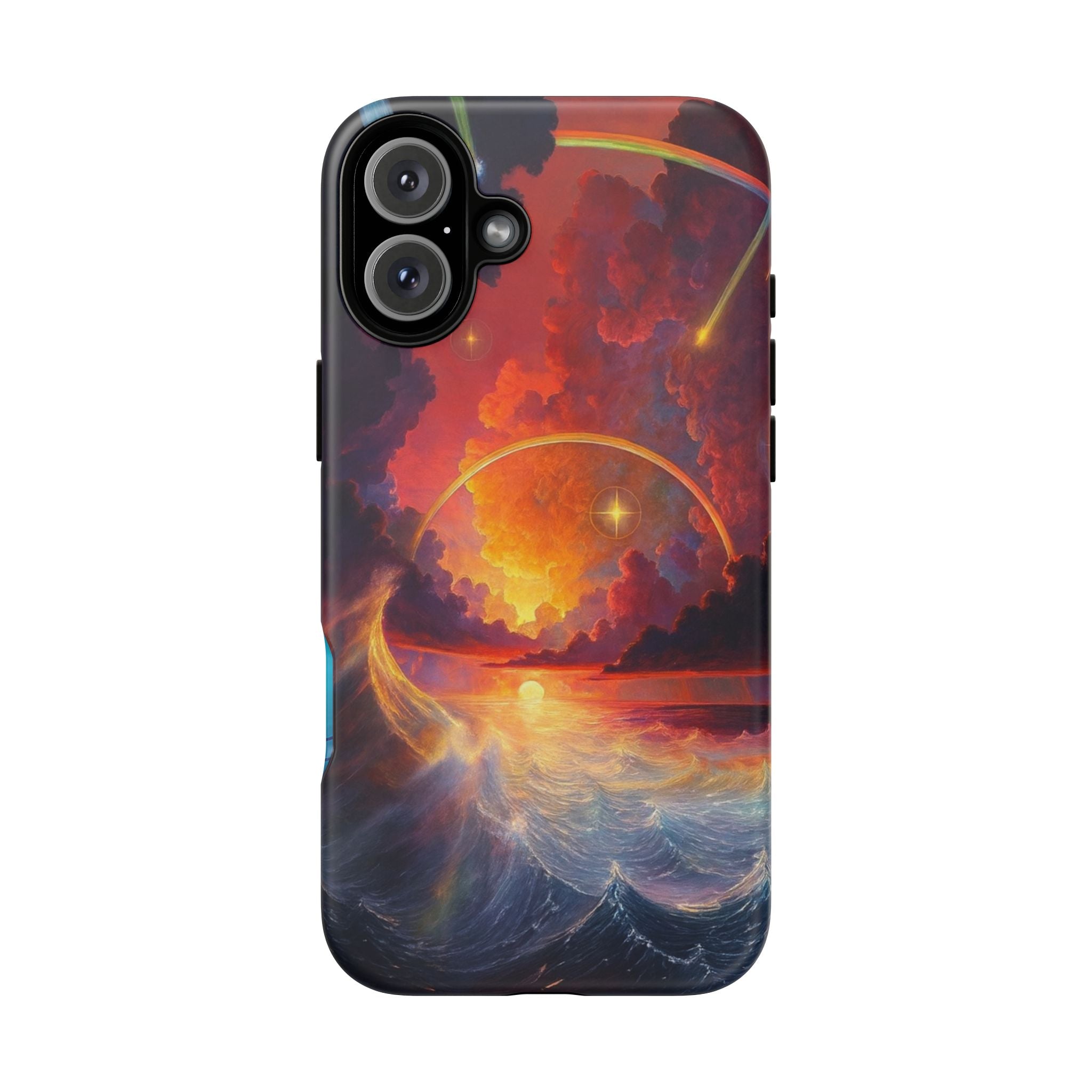 "Celestial Tides" – Printed Tough Phone Case