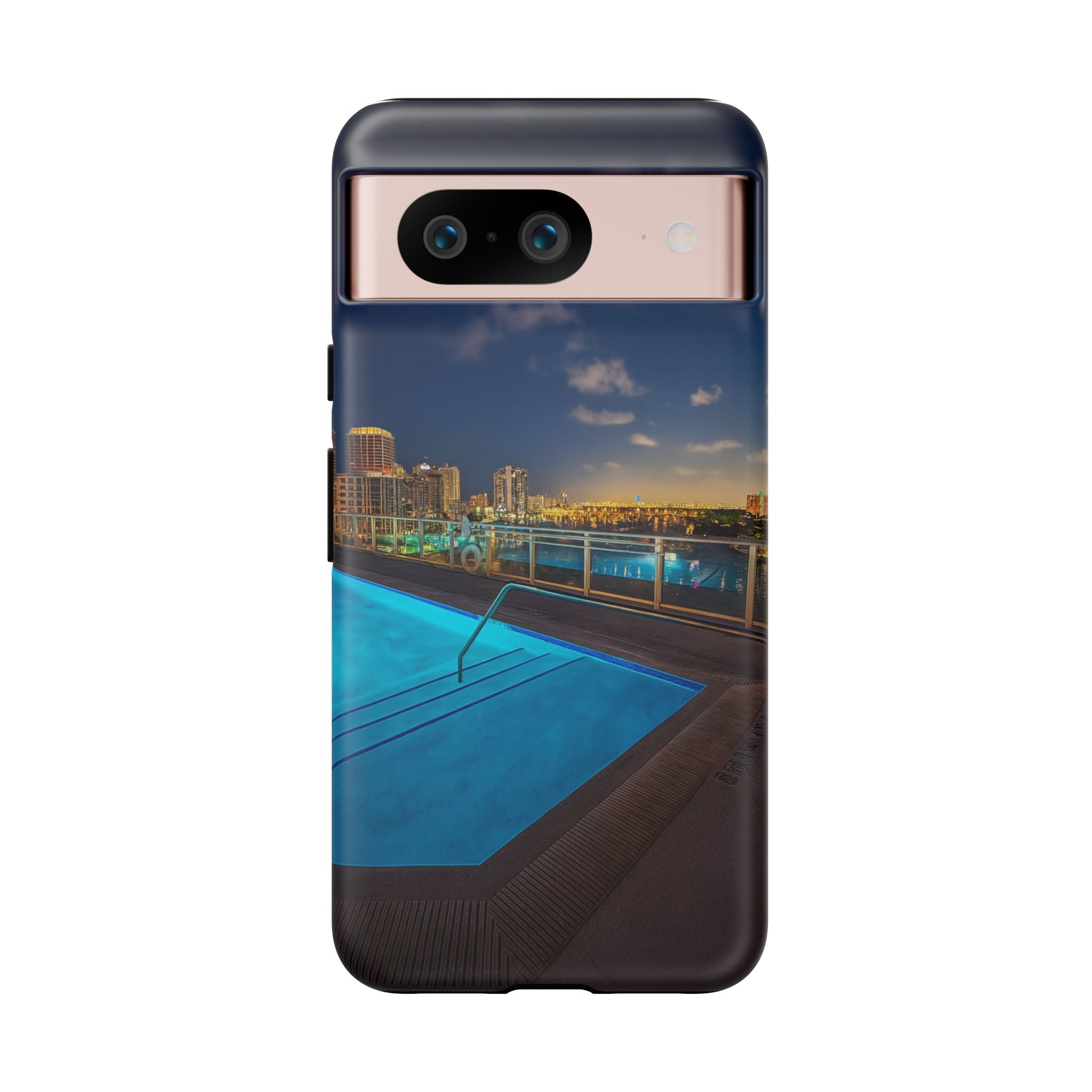 "Skyline Reflections" – Printed Phone Case