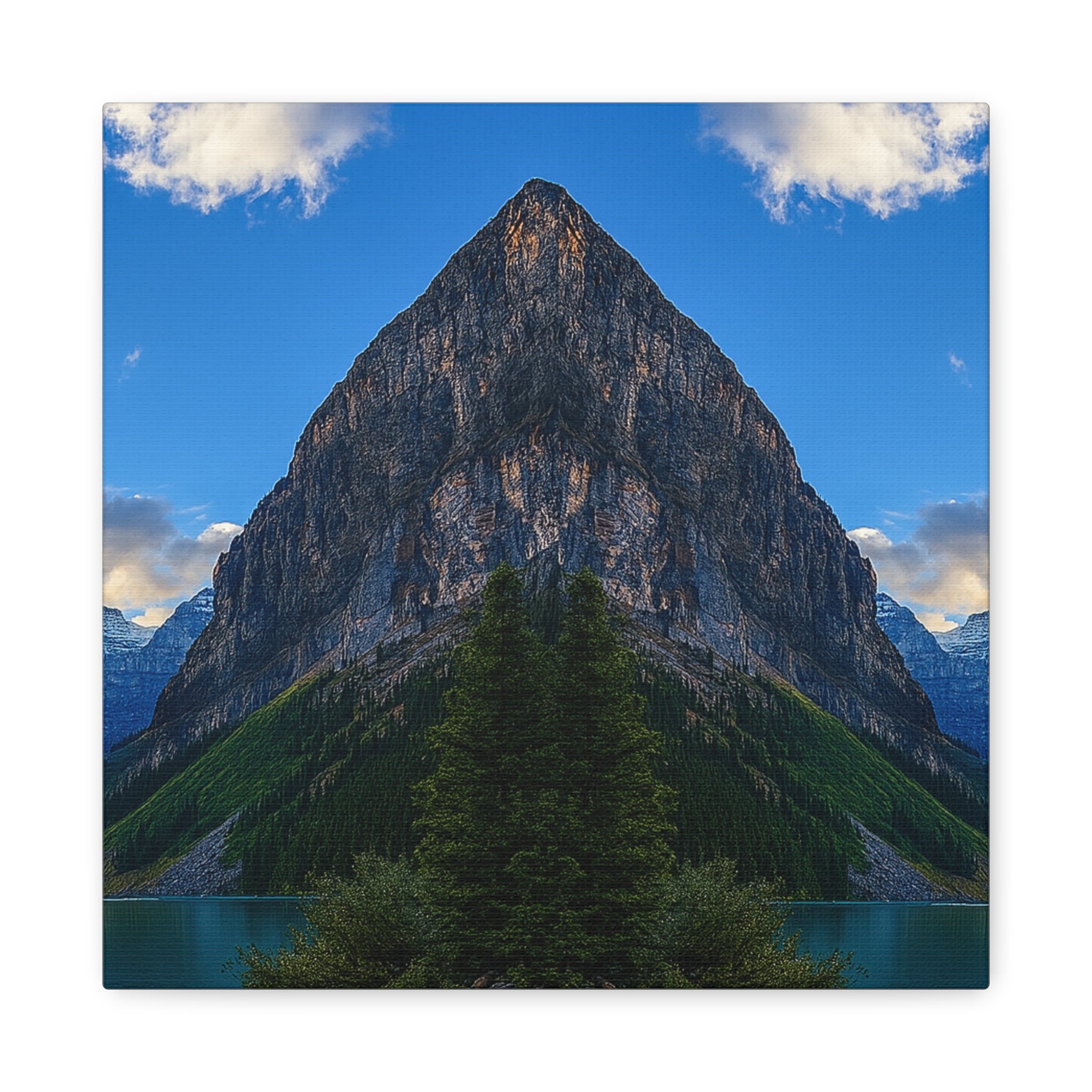 "Glacial Reflections" – Gallery Canvas Print