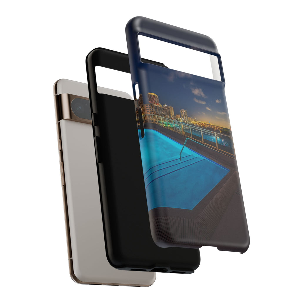"Skyline Reflections" – Printed Phone Case