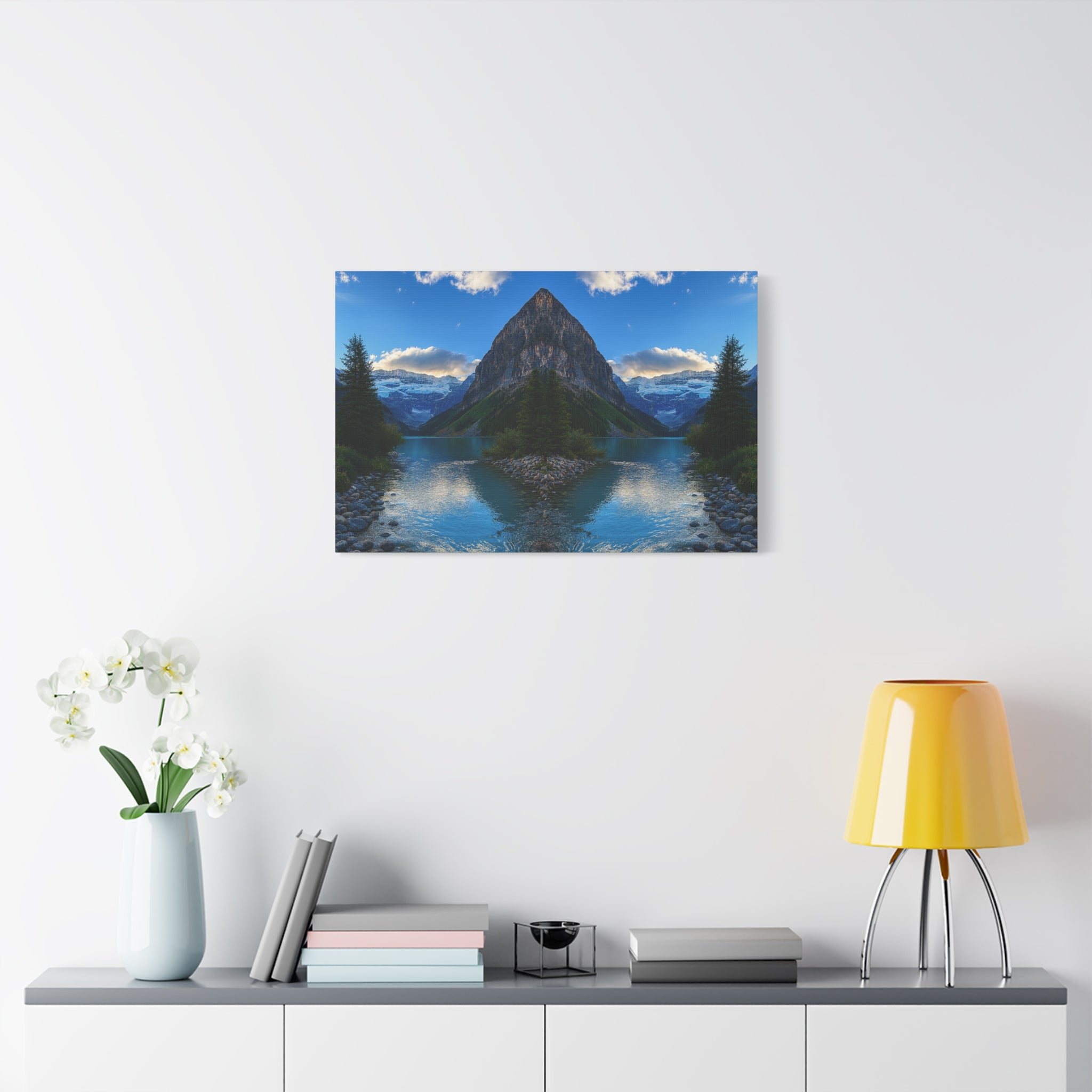 "Glacial Reflections" – Gallery Canvas Print