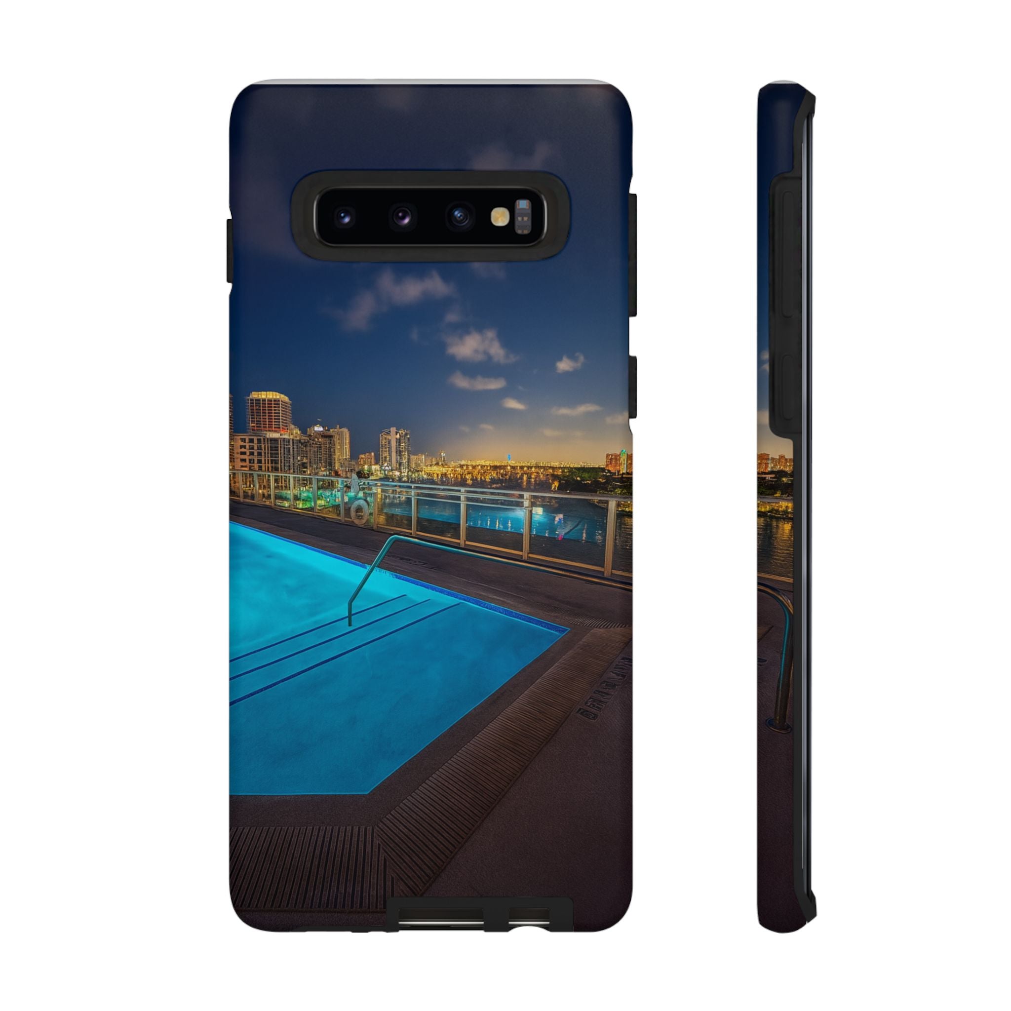 "Skyline Reflections" – Printed Phone Case