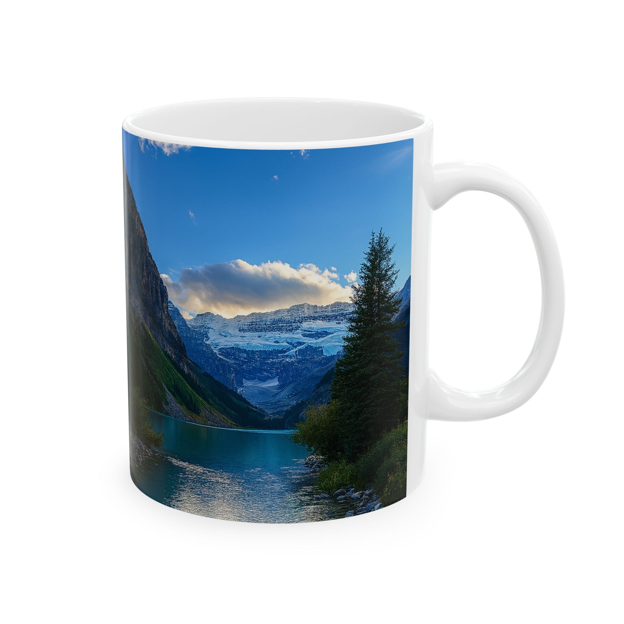 "Glacial Serenity" – Ceramic Mug