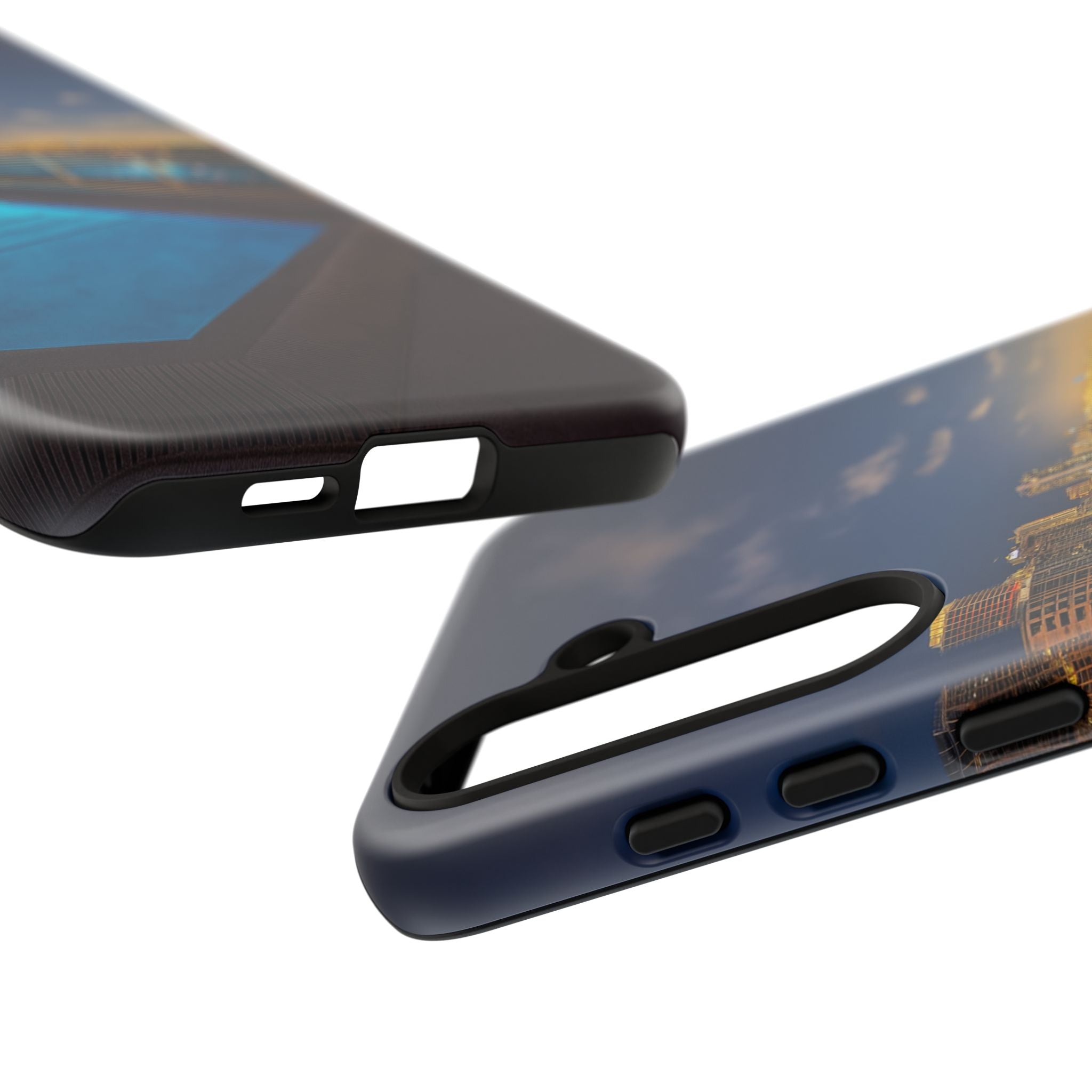 "Skyline Reflections" – Printed Phone Case