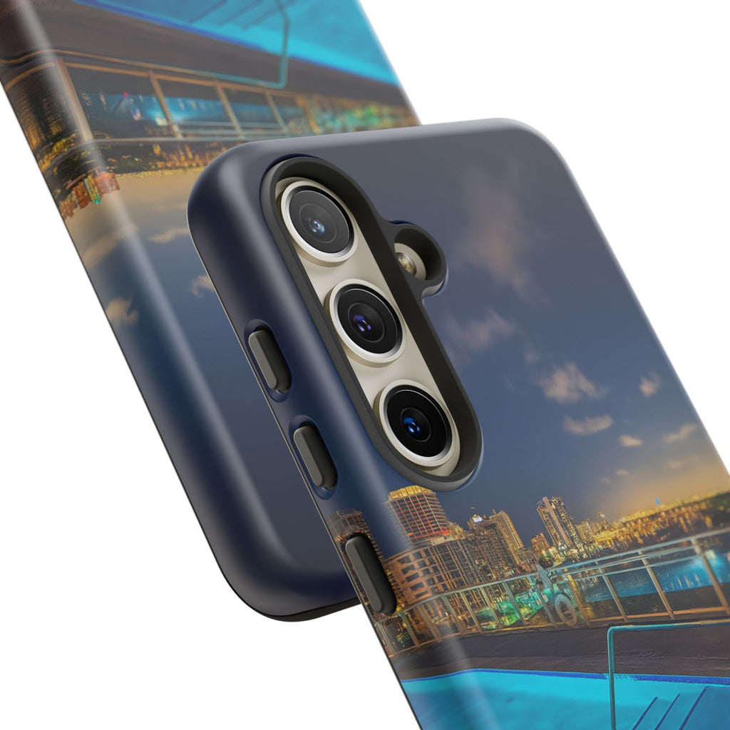 "Skyline Reflections" – Printed Phone Case