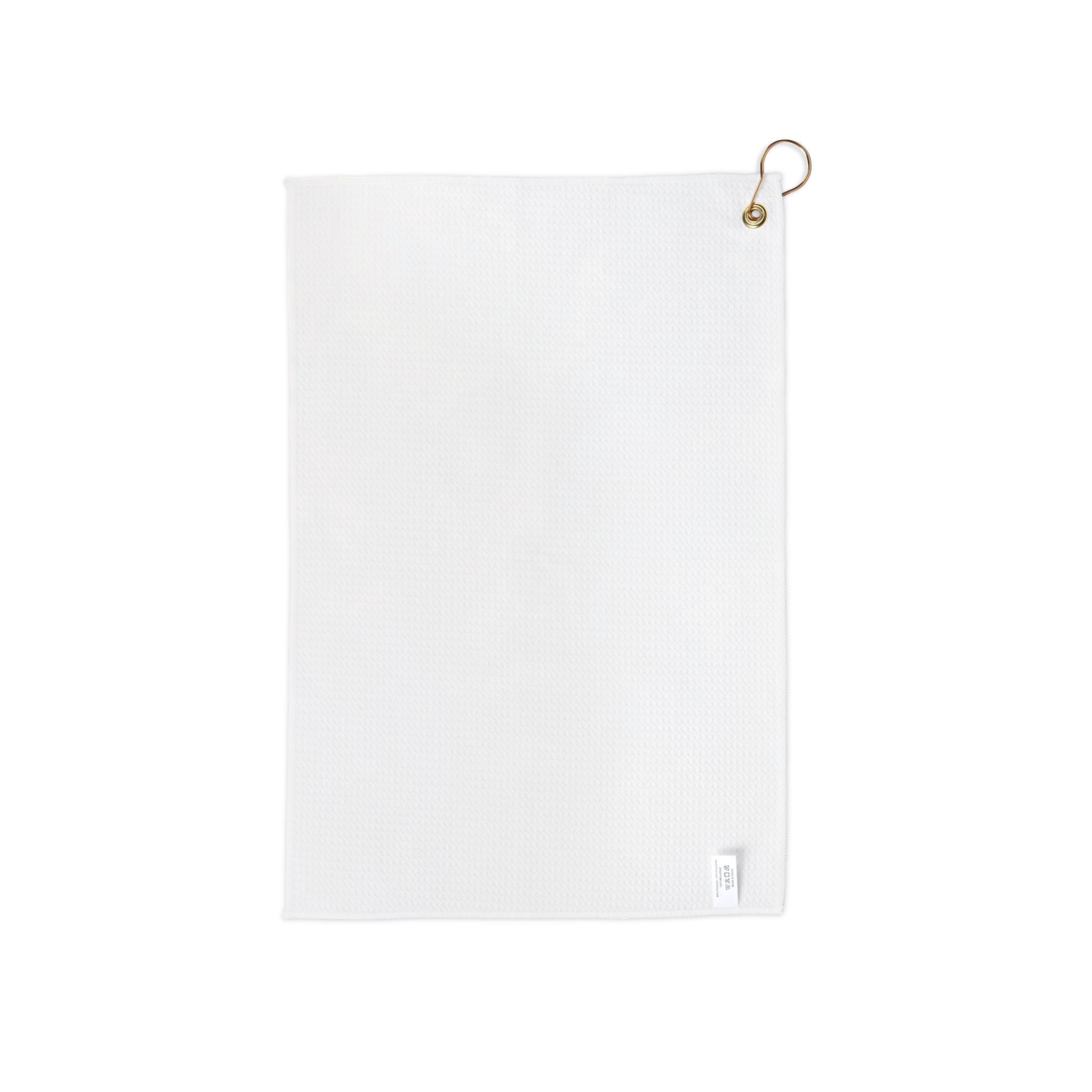 Transcendence in Color: Spiritual Portrait, Psychedelic Expressionism -  L'Art Golf Towel