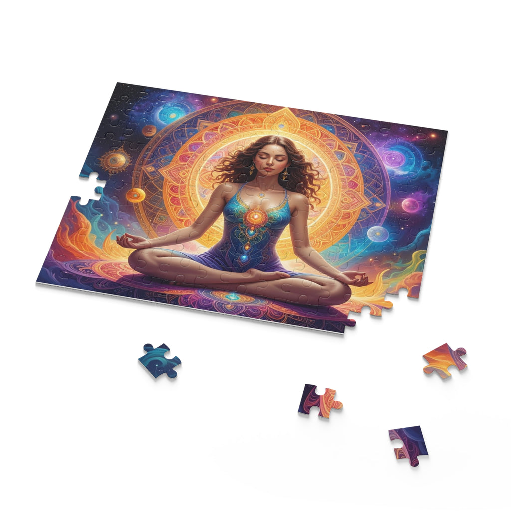 Celestial Meditation: Cosmic Spiritual Journey, Digital Mandala Fantasy Art -  L'Art Puzzle