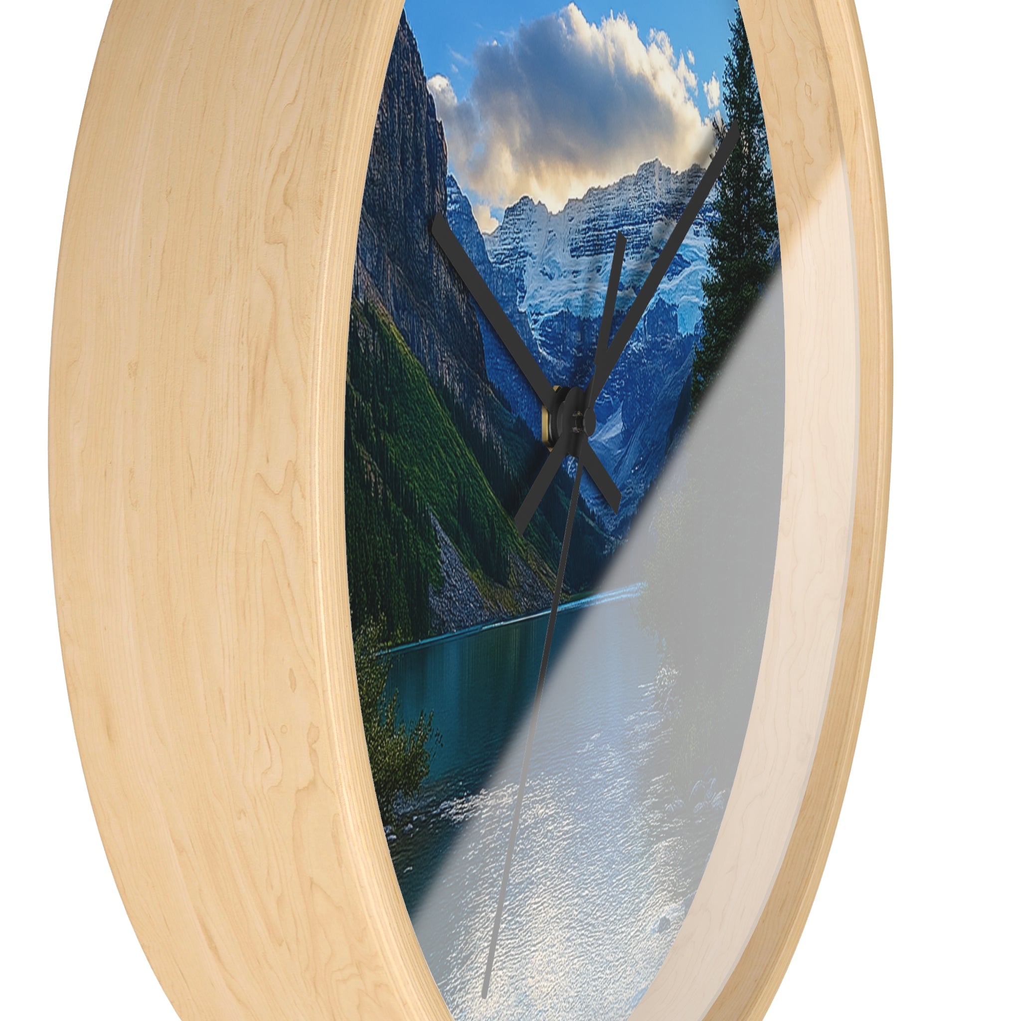 "Glacial Serenity" – Art Wall Clock