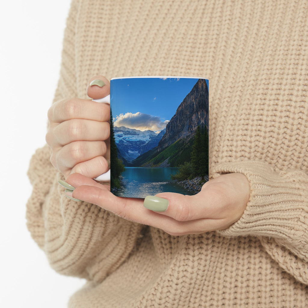 "Glacial Serenity" – Ceramic Mug
