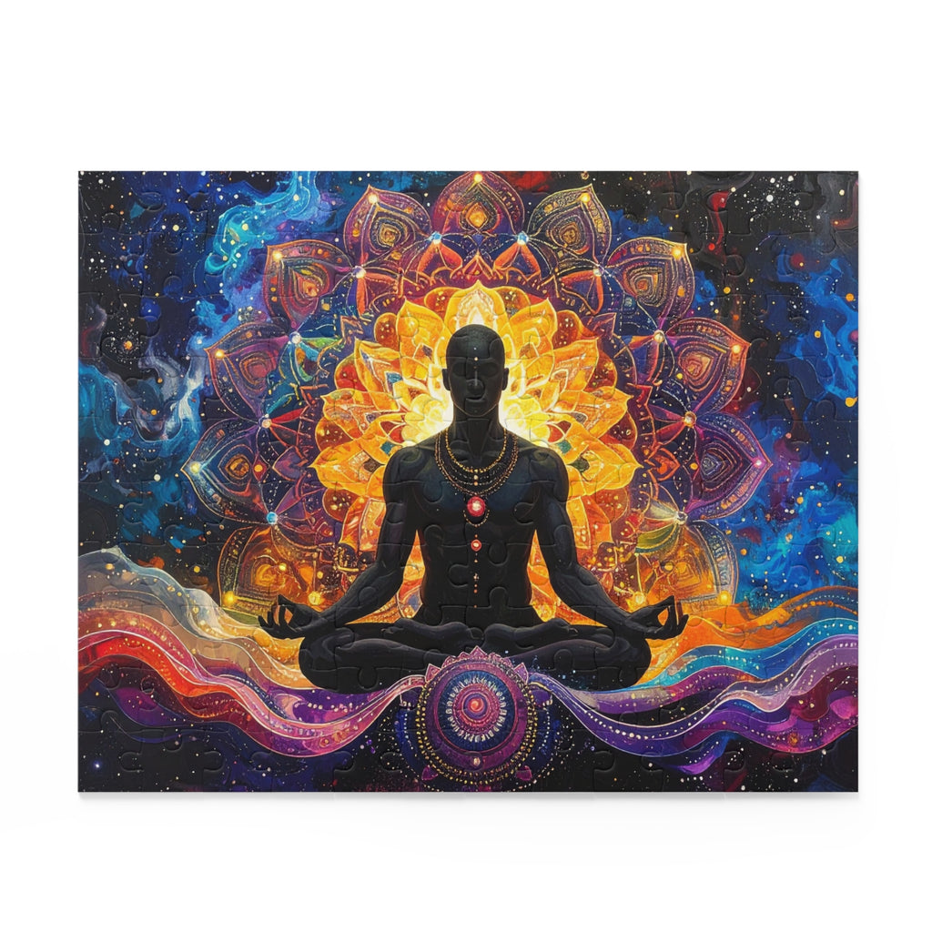 Cosmic Meditation: Chakra Awakening, Mandala of Spiritual Emergence -  L'Art Puzzle