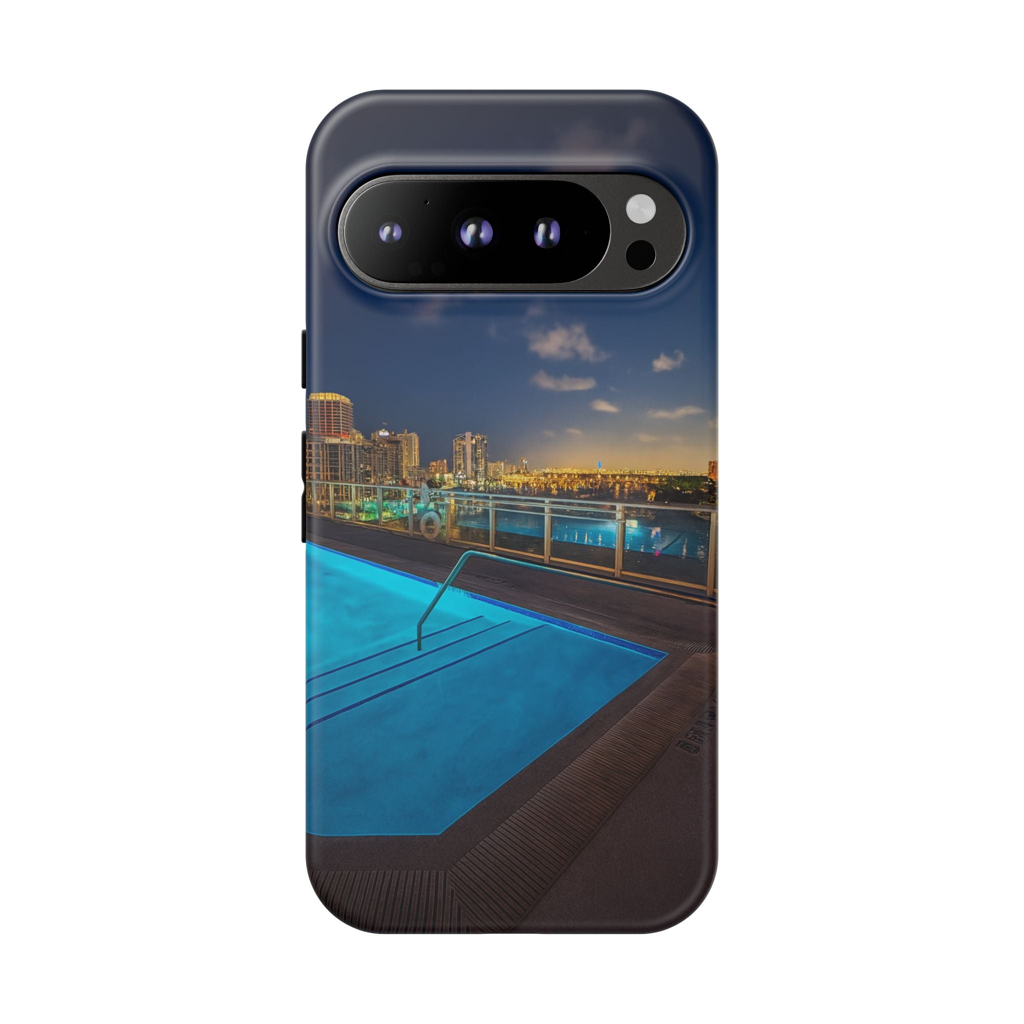 "Skyline Reflections" – Printed Phone Case