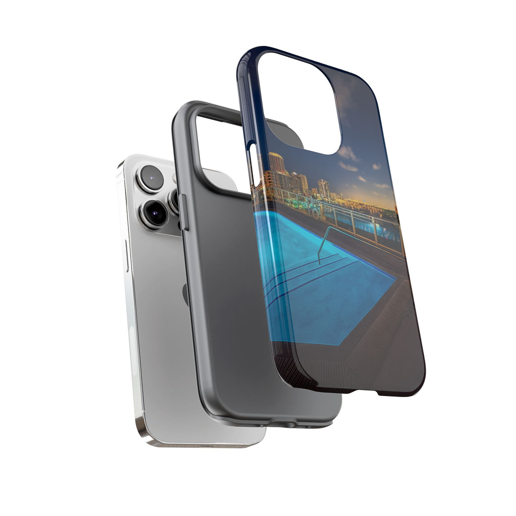"Skyline Reflections" – Printed Phone Case