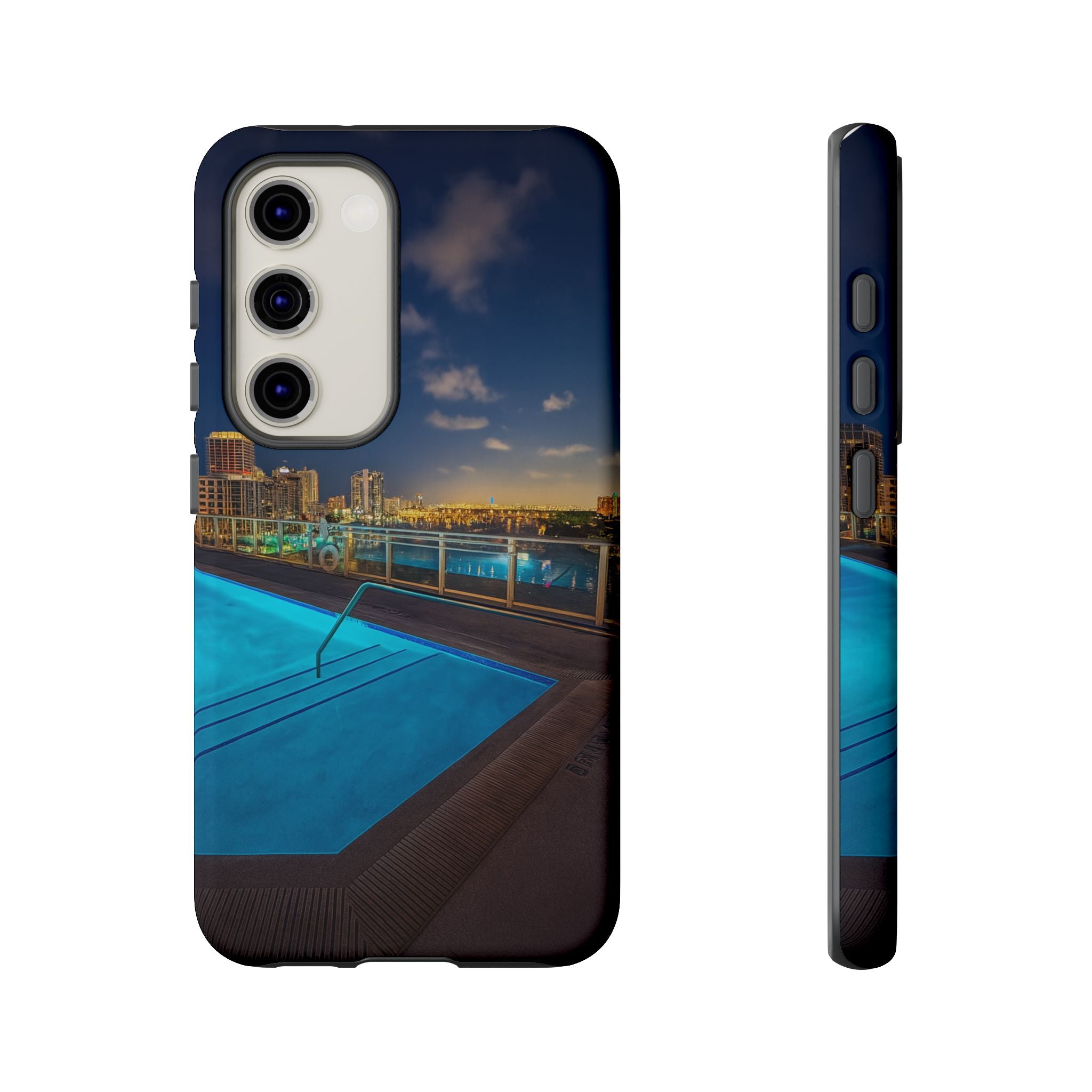 "Skyline Reflections" – Printed Phone Case