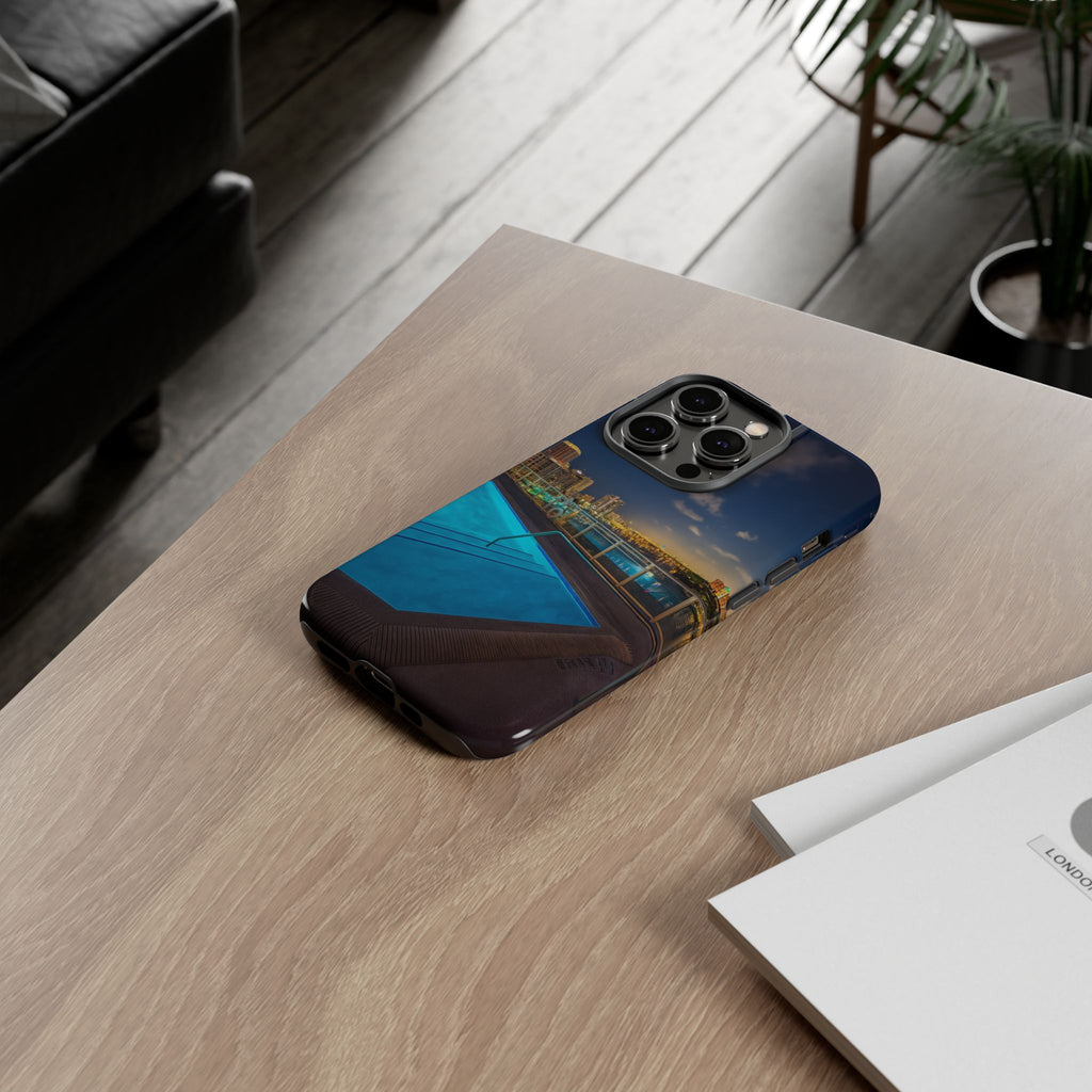 "Skyline Reflections" – Printed Phone Case