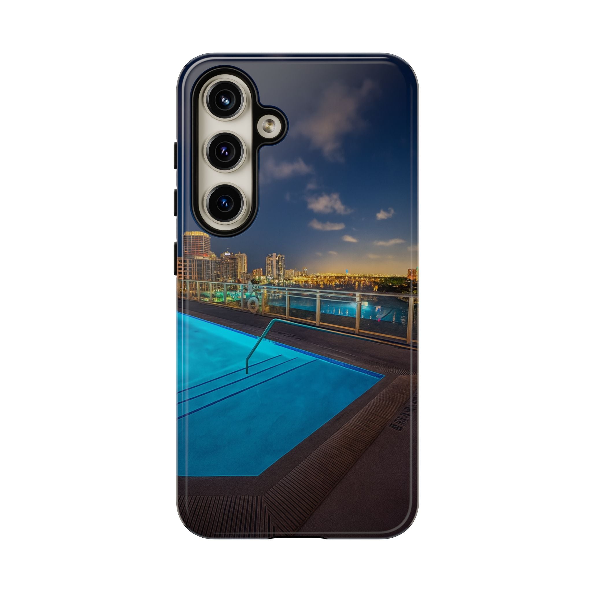 "Skyline Reflections" – Printed Phone Case
