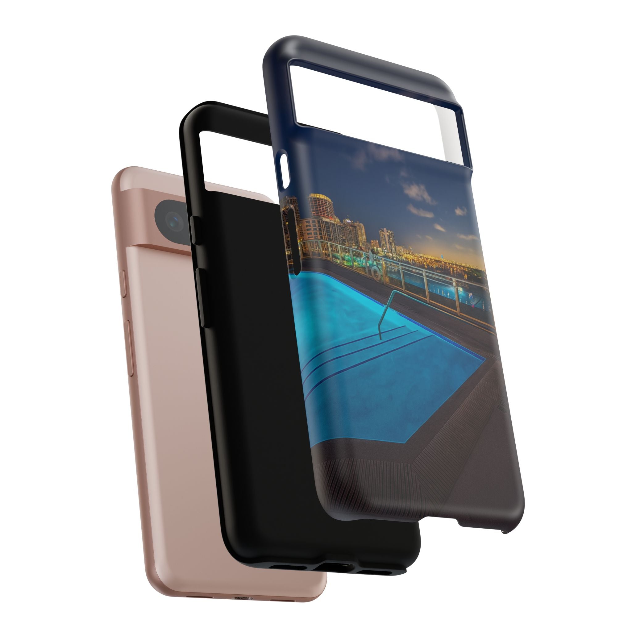 "Skyline Reflections" – Printed Phone Case