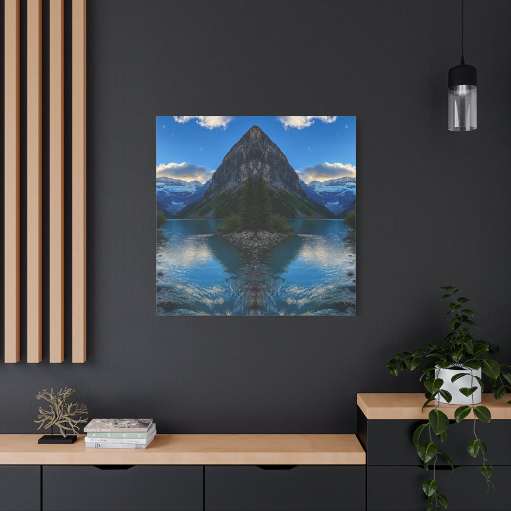 "Glacial Reflections" – Gallery Canvas Print
