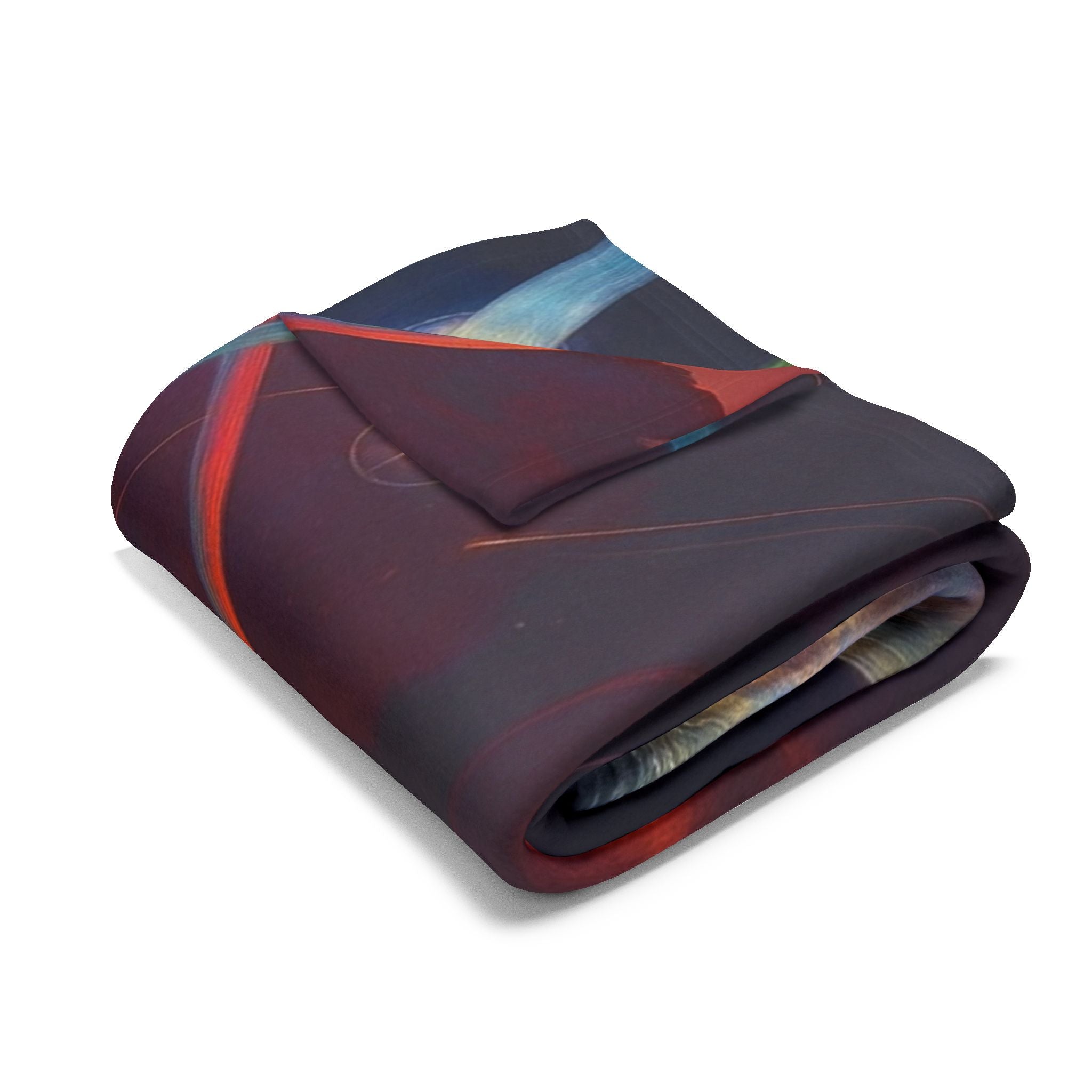 "Celestial Tides" – Dreamscape Fleece Blanket