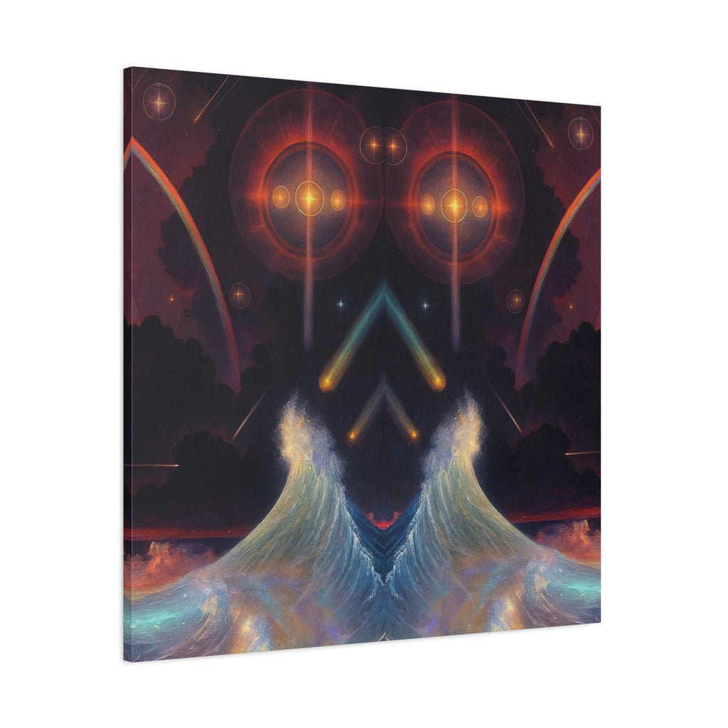"Celestial Tides" – Gallery Canvas Print