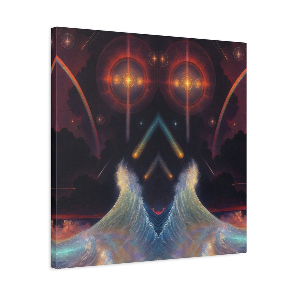 "Celestial Tides" – Gallery Canvas Print