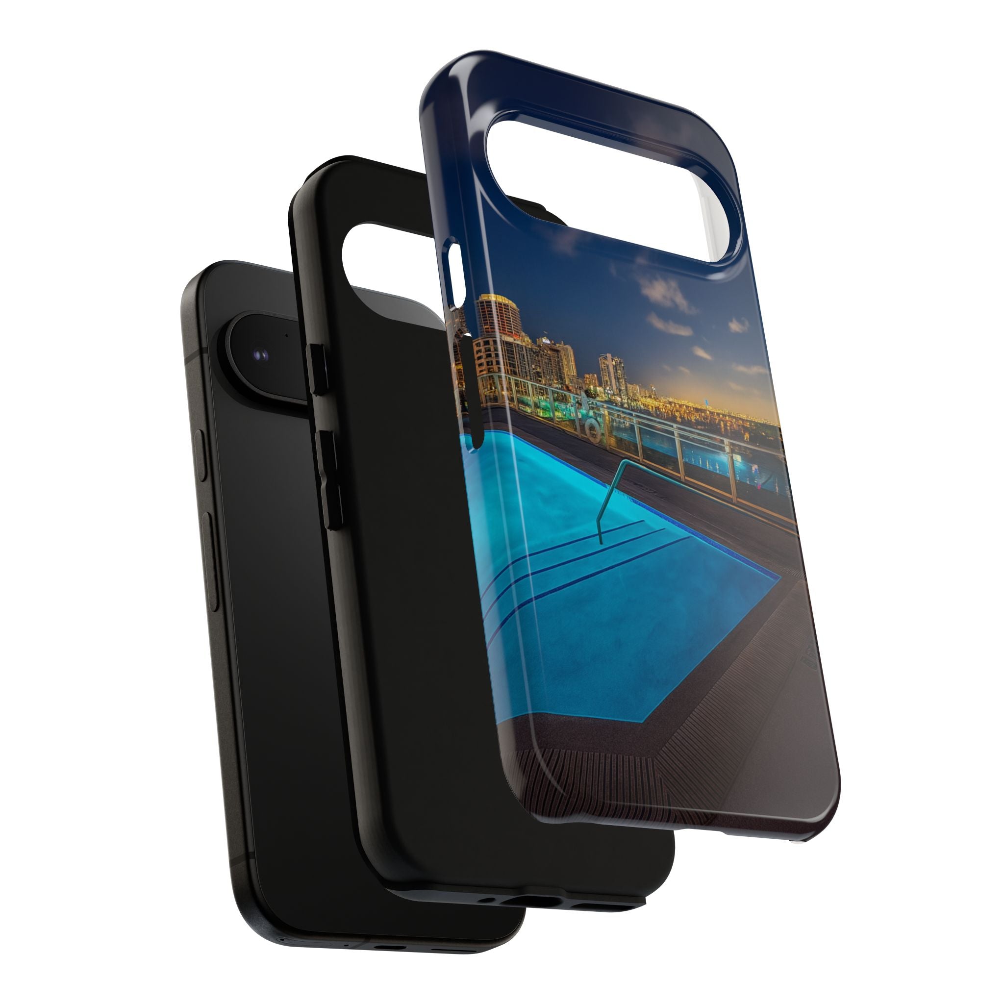 "Skyline Reflections" – Printed Phone Case