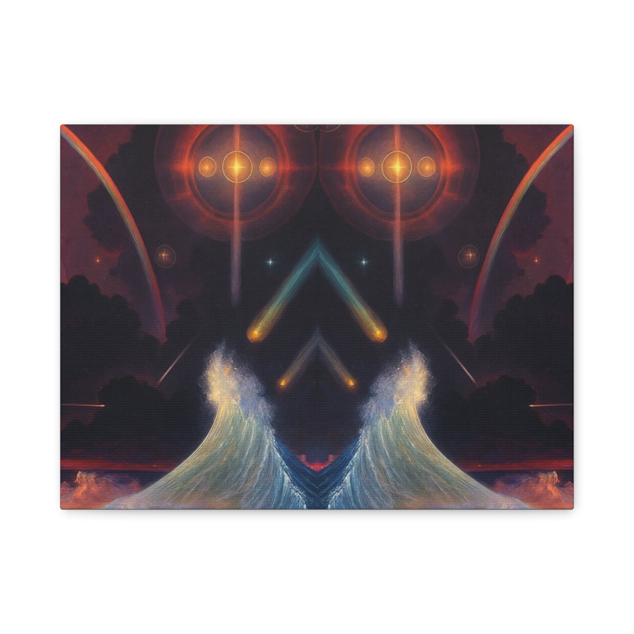 "Celestial Tides" – Gallery Canvas Print