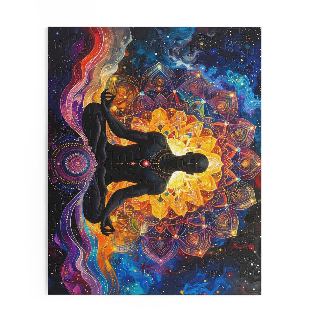 Cosmic Meditation: Chakra Awakening, Mandala of Spiritual Emergence -  L'Art Puzzle