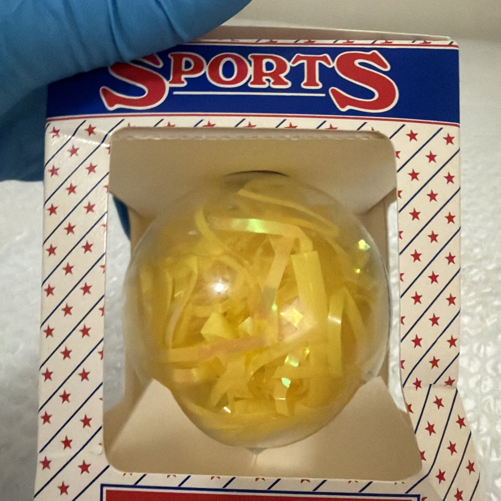 Rare Vintage Sports Collectors Series NFL Pittsburgh Steelers Christmas Ornament