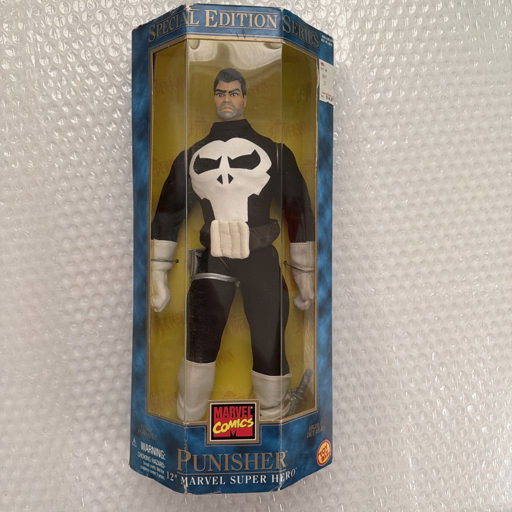 Punisher Marvel Comic Super Hero NEW SPECIAL EDITION  Rare 12" TOY BIZ NIB SEALD