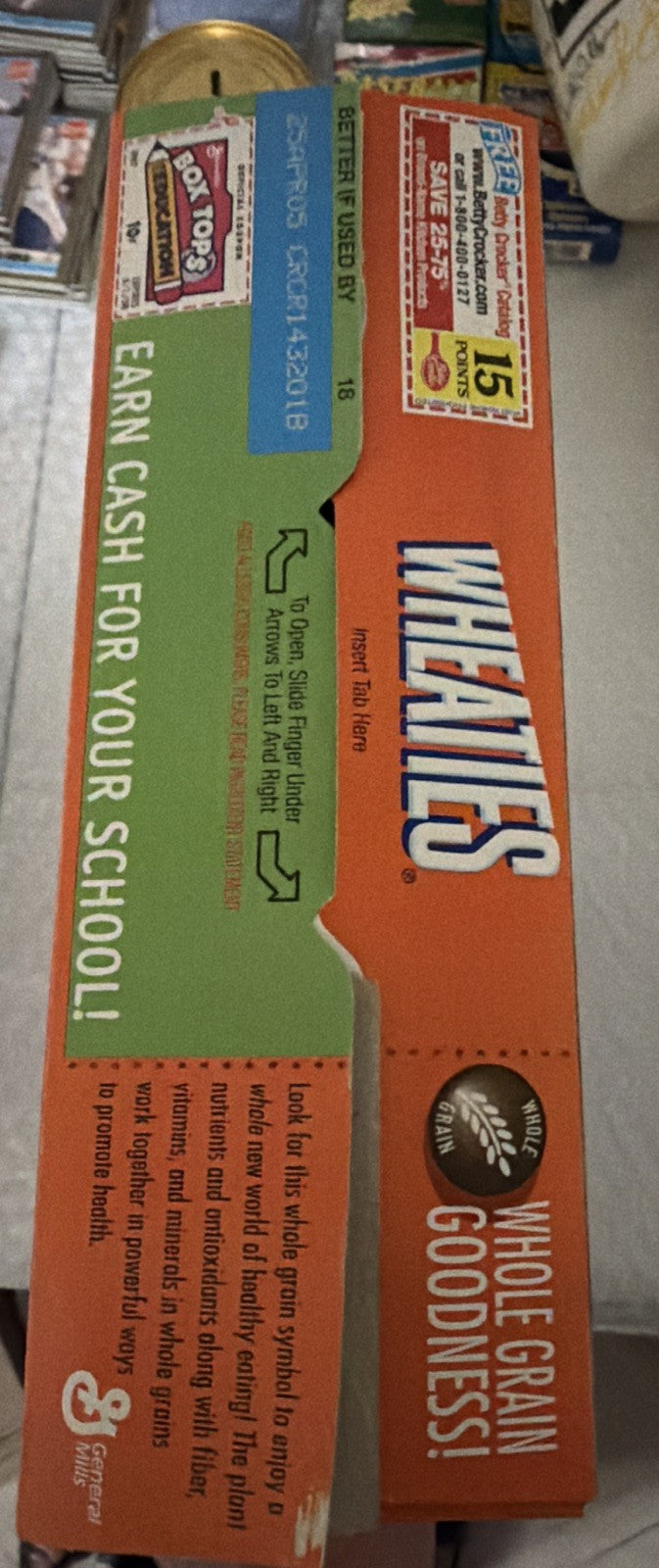 2004 Wheaties Box - Detroit Pistons NBA Champions