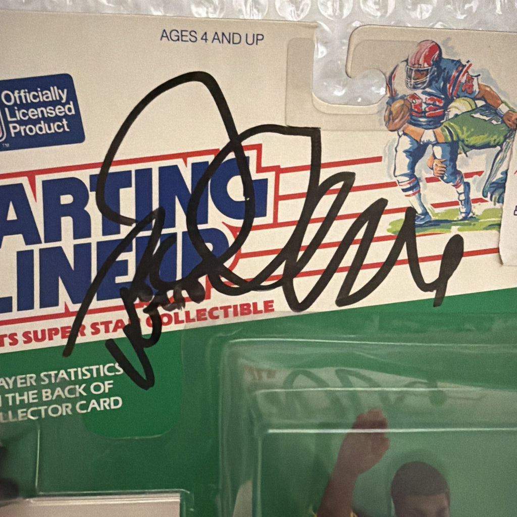 SIGNED - 1988 STARTING LINEUP ROD WOODSON PITTSBURGH STEELERS ROOKIE