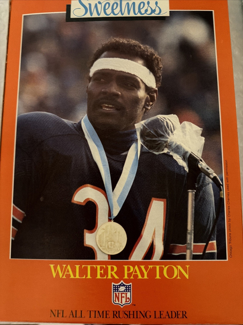 1991 Walter Payton Wheaties box